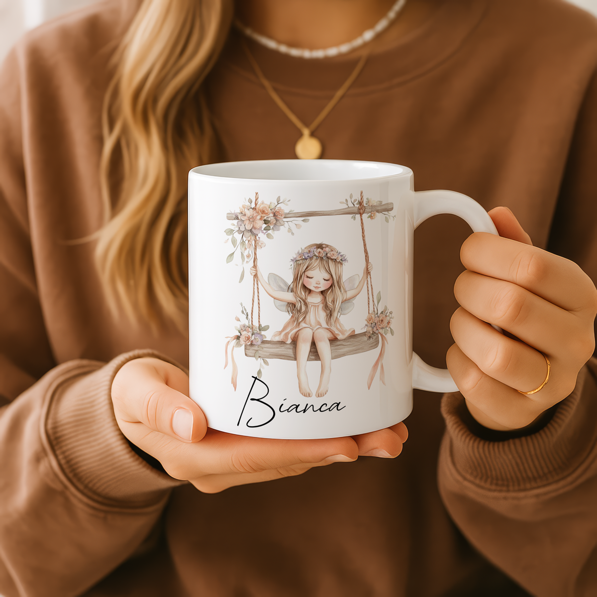 Personalised Fairy Girl Mug - Image 1 | CreadGift