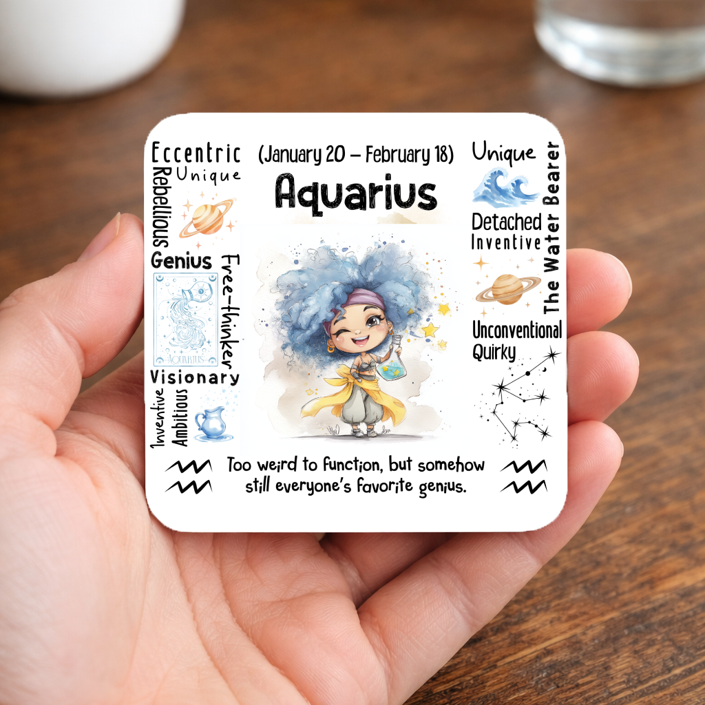 Aquarius Zodiac Mug - Image 8 | CreadGift