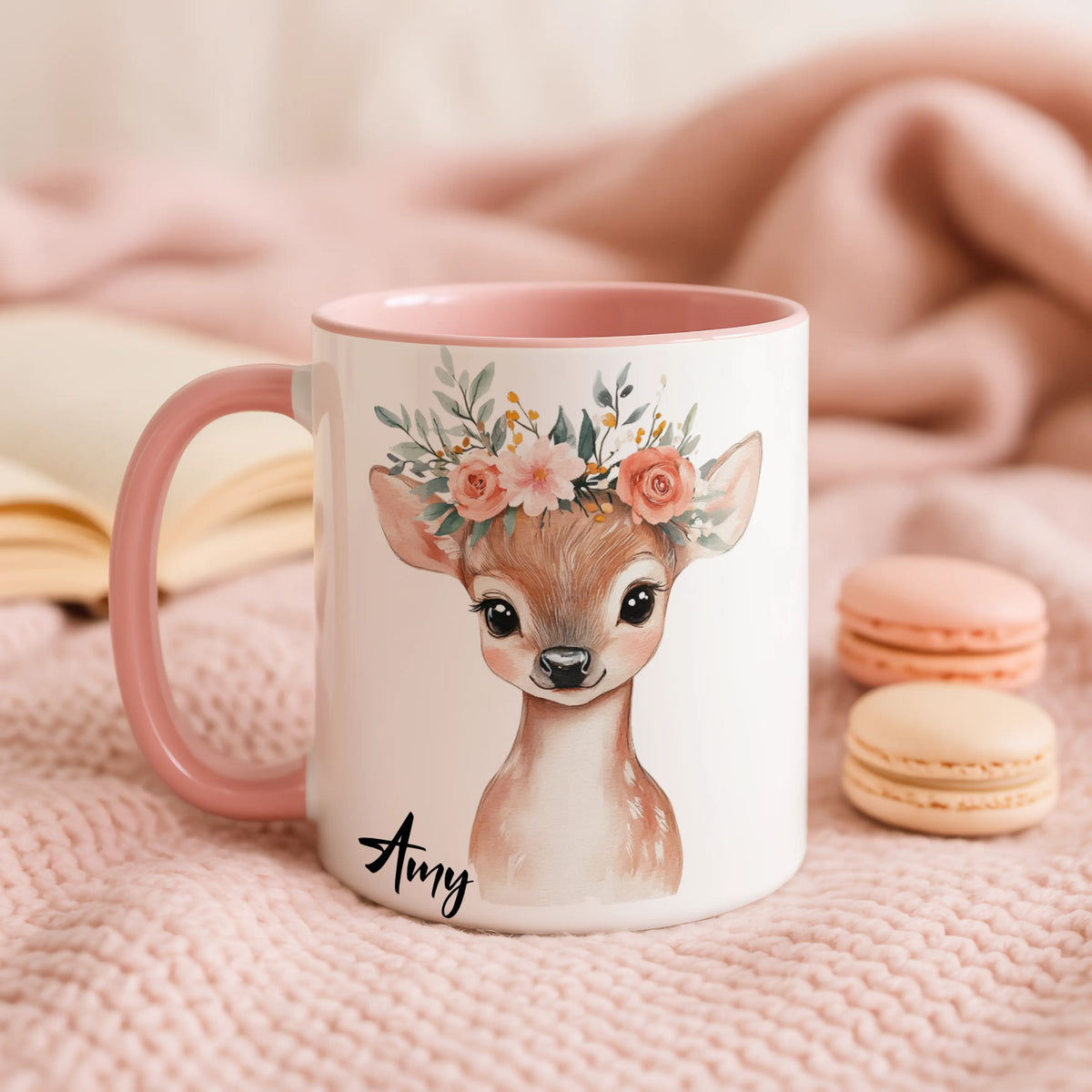 Personalised Deer Mug - Image 3 | CreadGift