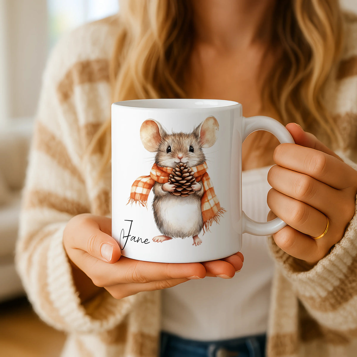 Personalised Mouse Mug - Image 1 | CreadGift