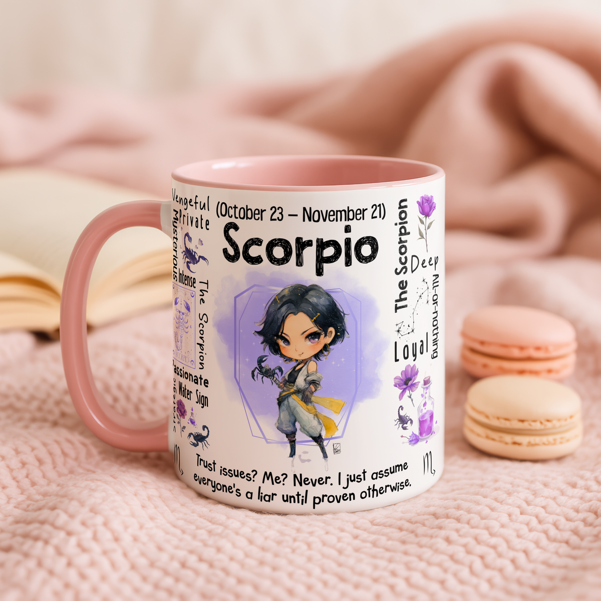 Scorpio Zodiac Mug - Image 2 | CreadGift