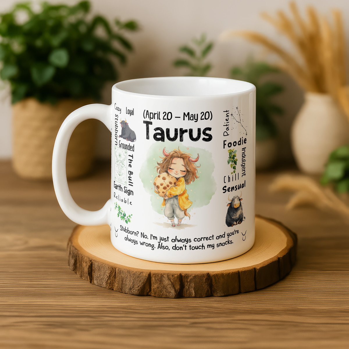 Taurus Zodiac Mug - Image 3 | CreadGift