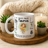 Taurus Zodiac Mug - Image 5 | CreadGift