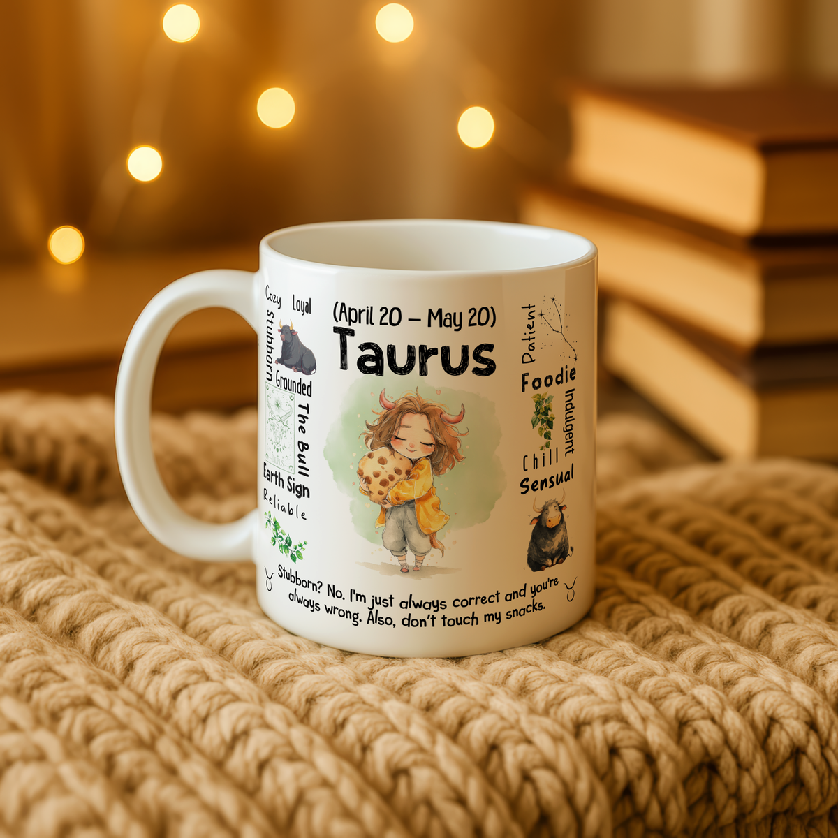 Taurus Zodiac Mug - Image 4 | CreadGift