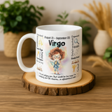 Virgo Zodiac Mug - Image 6 | CreadGift