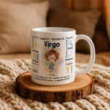 Virgo Zodiac Mug - Image 7 | CreadGift