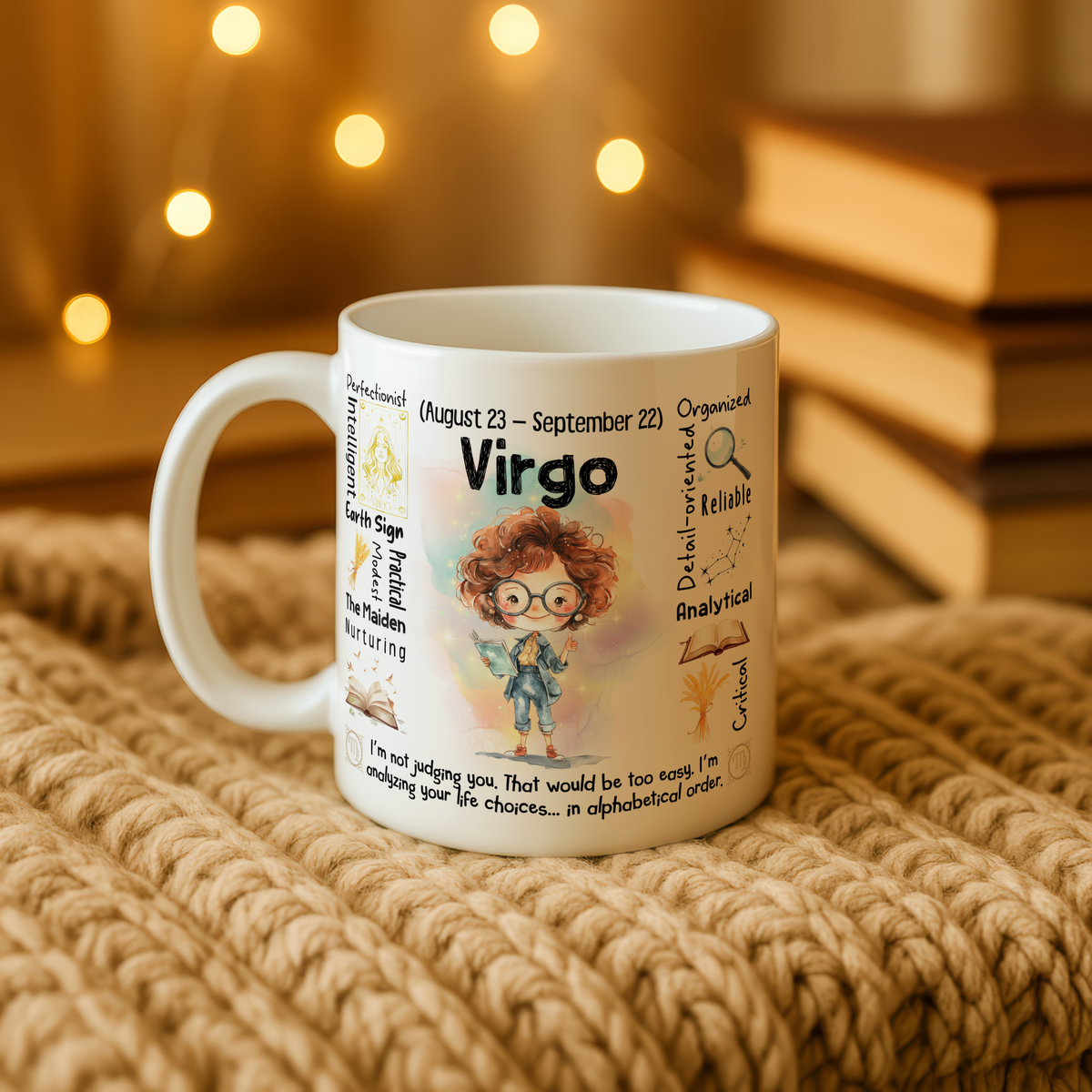 Virgo Zodiac Mug - Image 4 | CreadGift