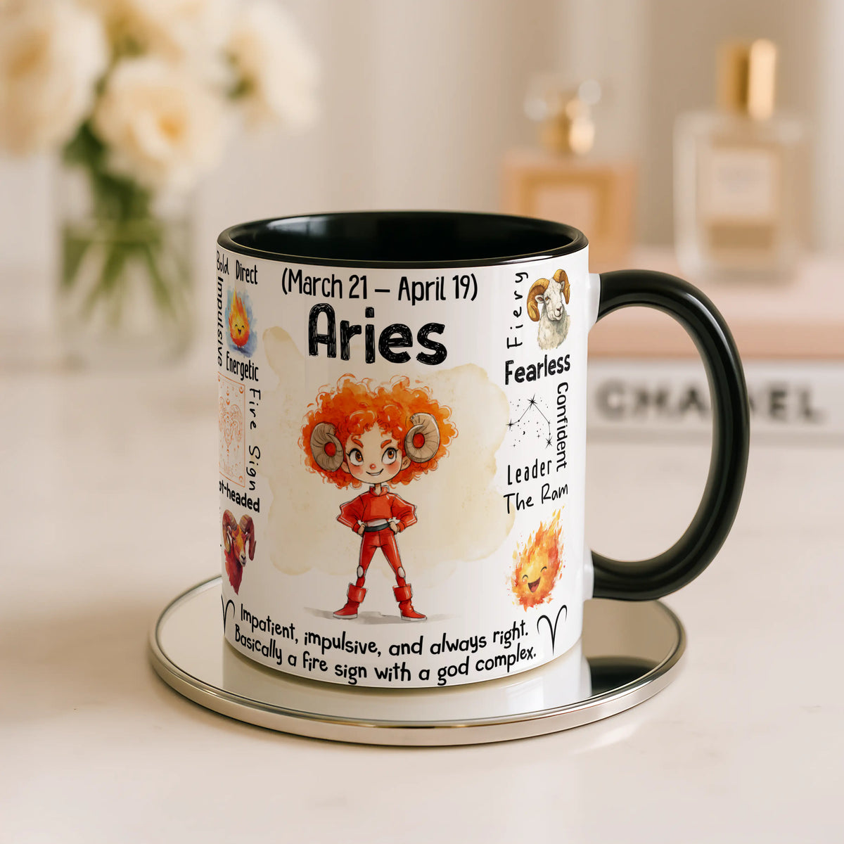 Aries Zodiac Mug - Image 2 | CreadGift
