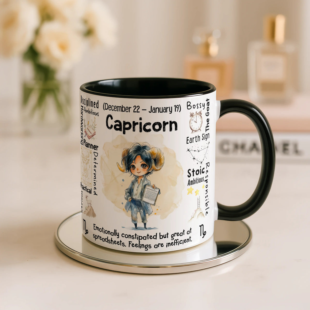 Capricorn Zodiac Mug - Image 1 | CreadGift