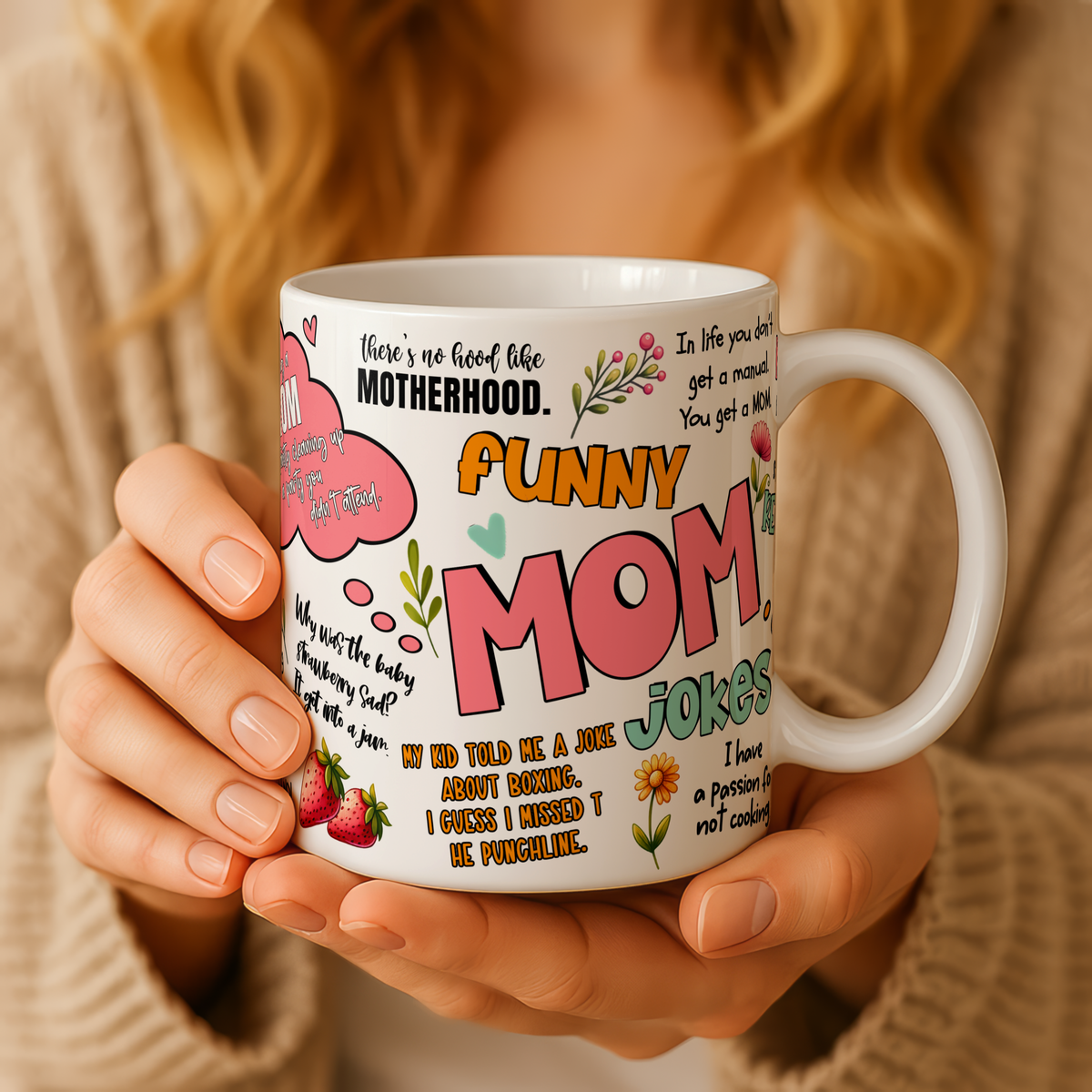 Funny Mom Jokes Mug - Image 2 | CreadGift