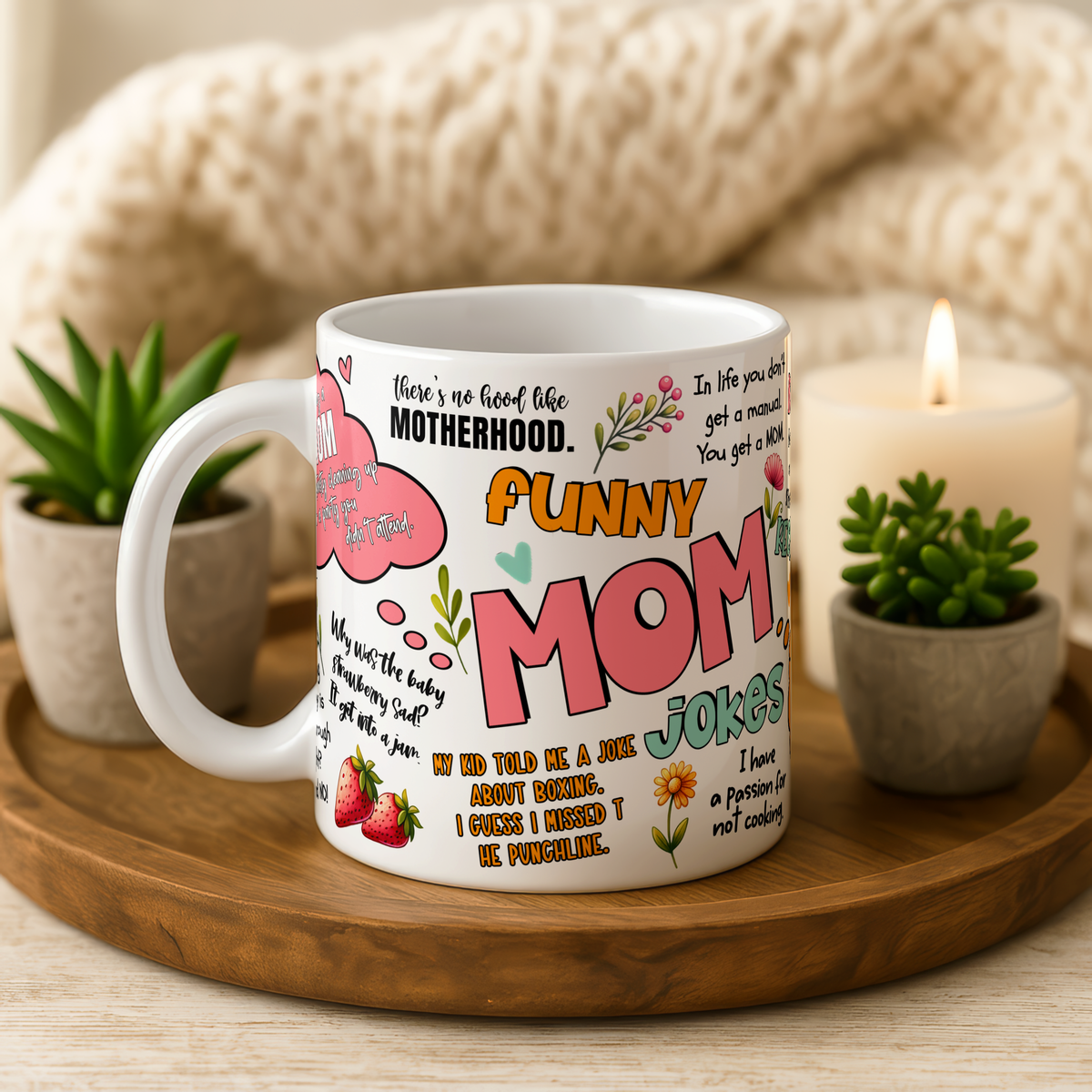 Funny Mom Jokes Mug - Image 4 | CreadGift