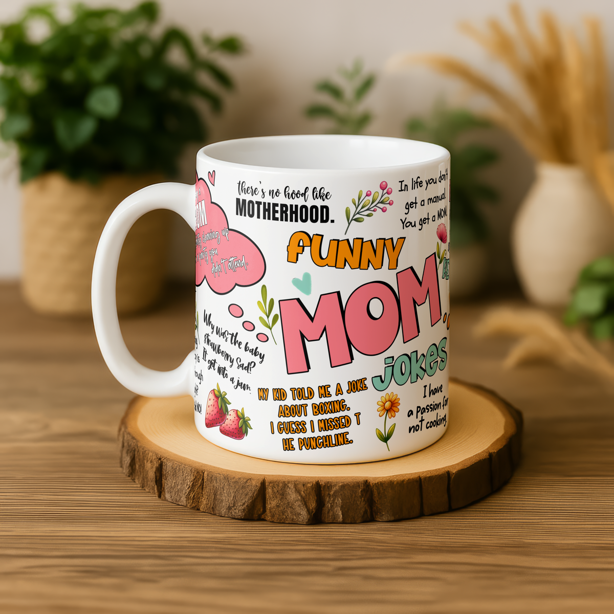 Funny Mom Jokes Mug - Image 5 | CreadGift