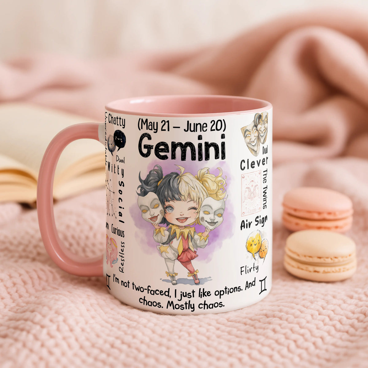 Gemini Zodiac Mug - Image 3 | CreadGift