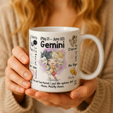 Gemini Zodiac Mug - Image 7 | CreadGift
