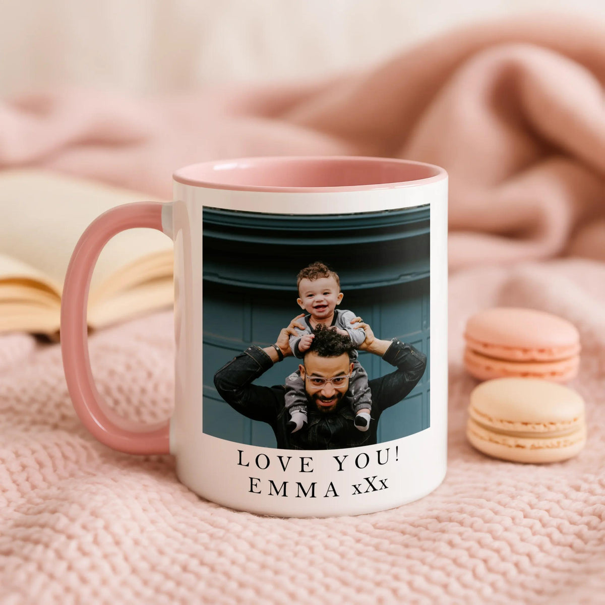 Personalised Photo Mug | Your Photo & Text | Custom Picture Coffee Cup