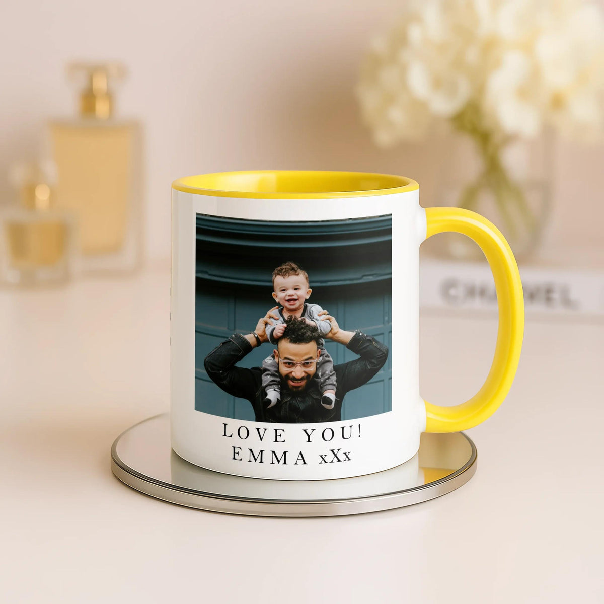 Personalised Photo Mug | Your Photo & Text | Custom Picture Coffee Cup