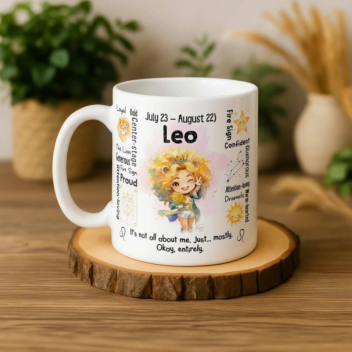 Leo Zodiac Mug - Image 2 | CreadGift