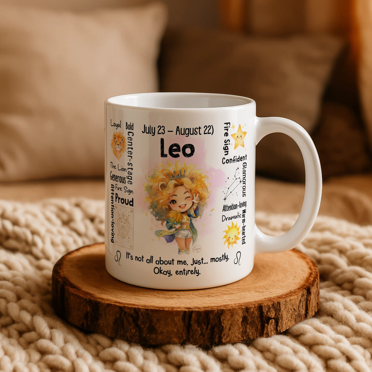 Leo Zodiac Mug - Image 4 | CreadGift