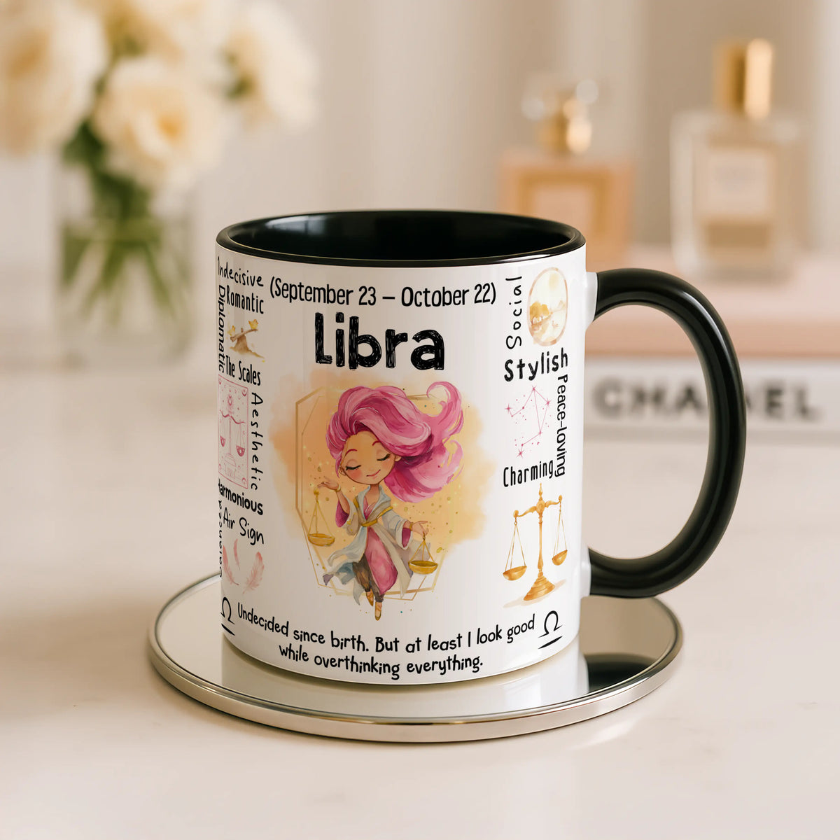 Libra Zodiac Mug - Image 3 | CreadGift