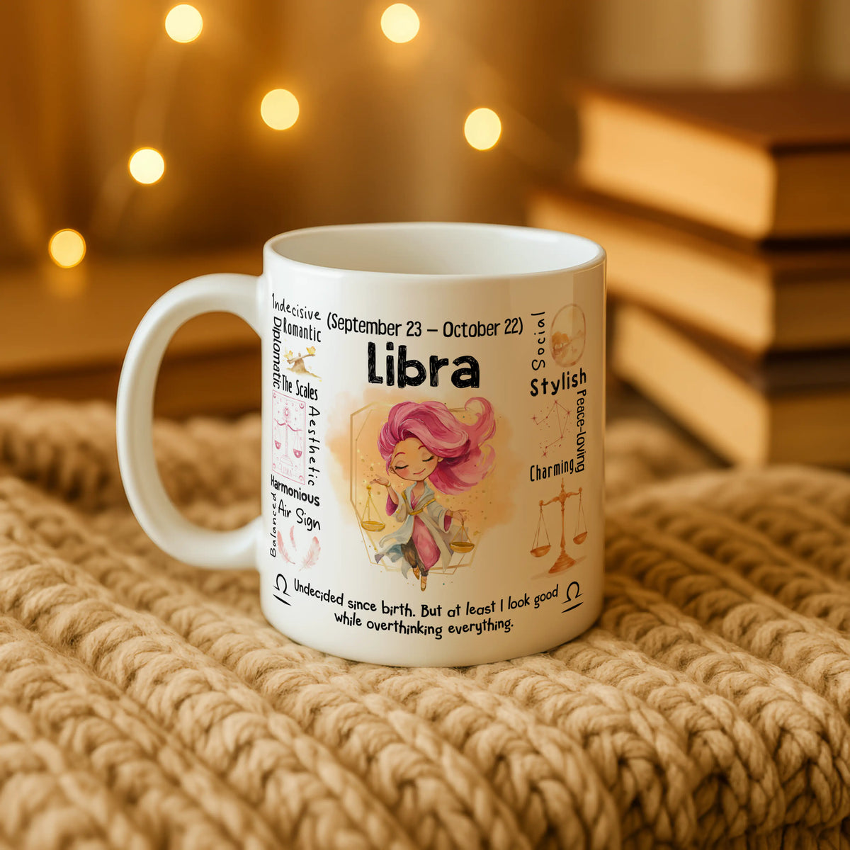 Libra Zodiac Mug - Image 5 | CreadGift
