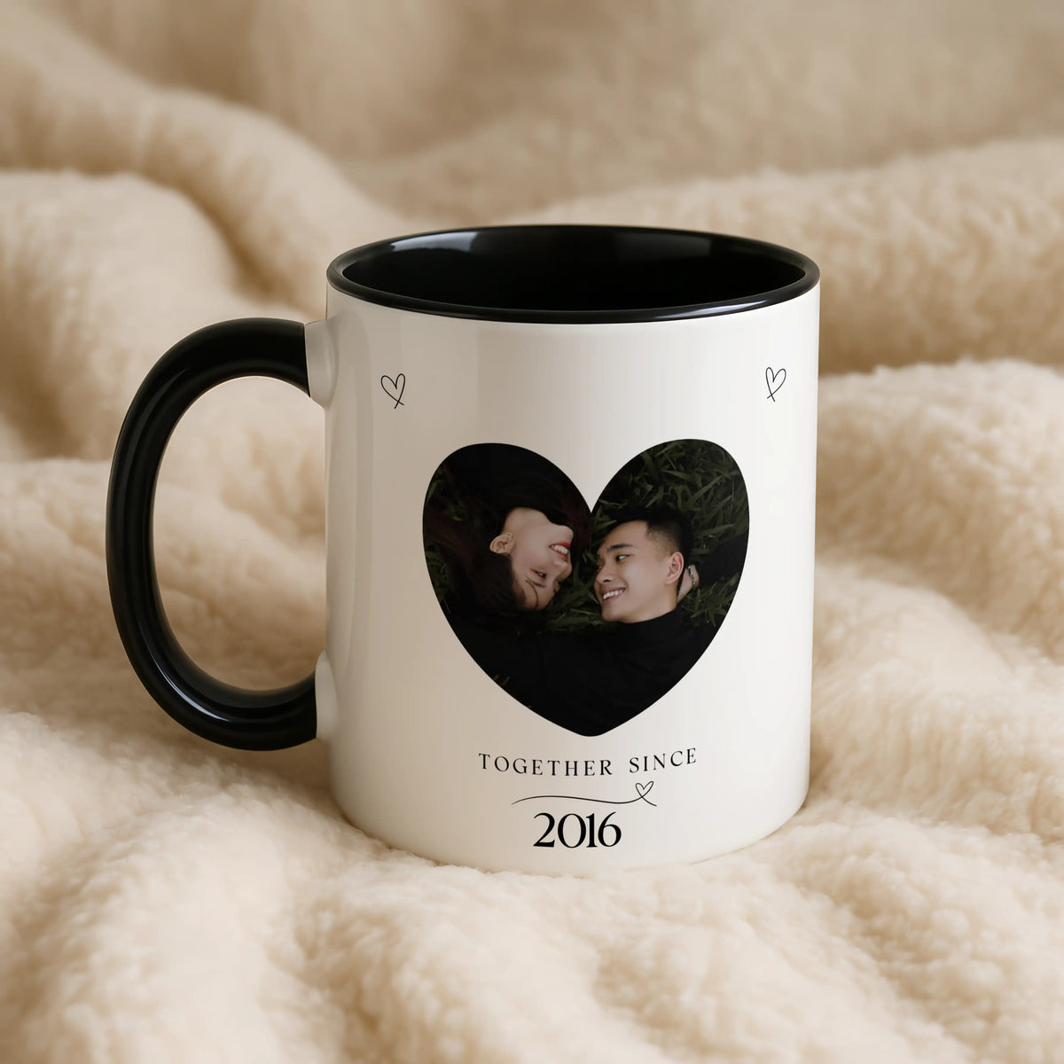 Personalised Couple Photo Mug - Image 1 | CreadGift