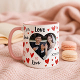 Personalised Love Heart Photo Mug - Image 1 | CreadGift