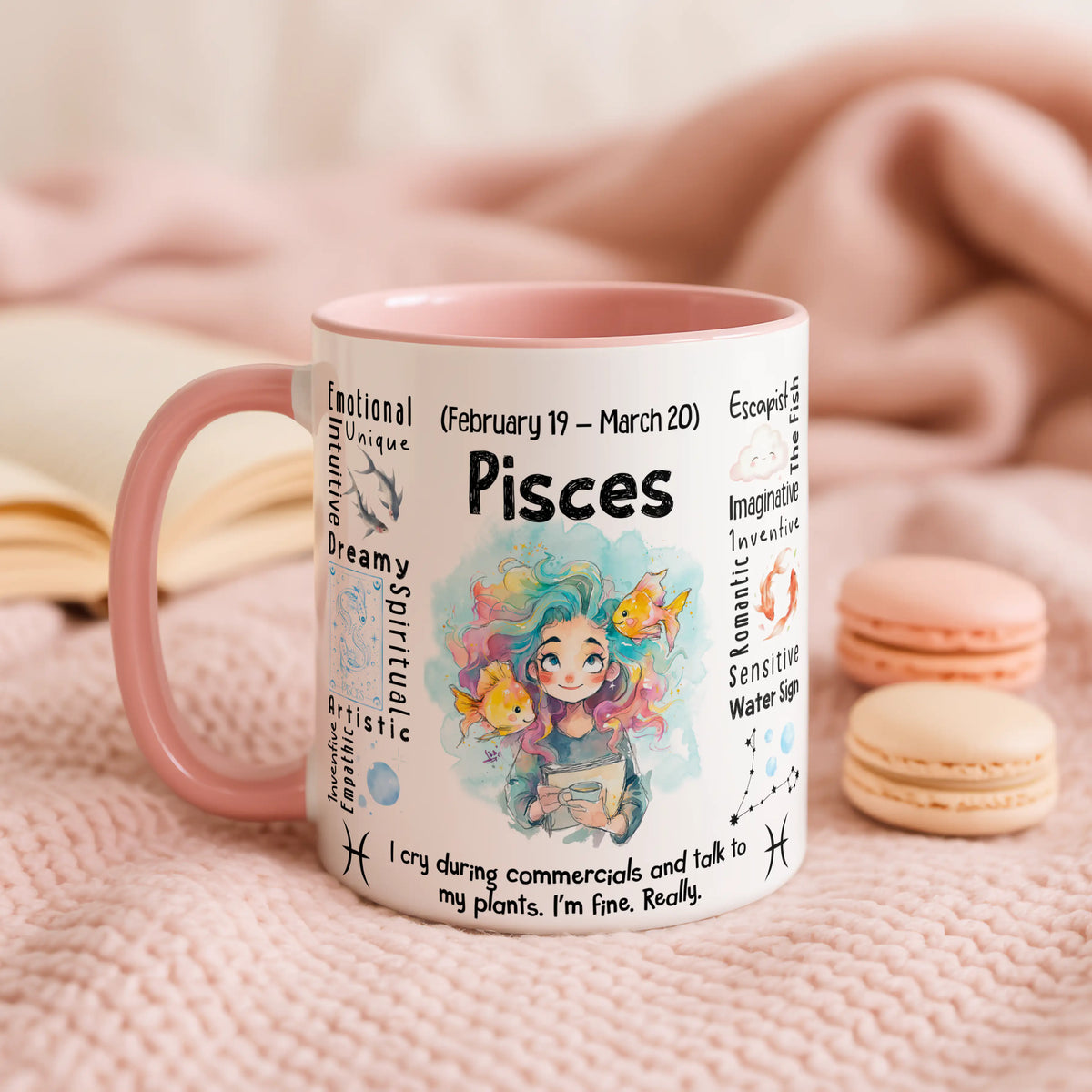 Pisces Zodiac Mug - Image 2 | CreadGift