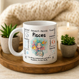 Pisces Zodiac Mug - Image 3 | CreadGift