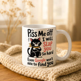 Piss Me Off Grumpy Cat Mug - Image 2 | CreadGift