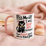 Piss Me Off Grumpy Cat Mug - Image 4 | CreadGift