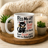 Piss Me Off Grumpy Cat Mug - Image 6 | CreadGift