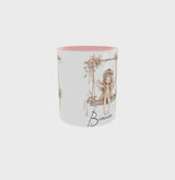 Personalised Fairy Girl Mug | Custom Name Gift | Magical Swing Design | Gift for Girls & Women