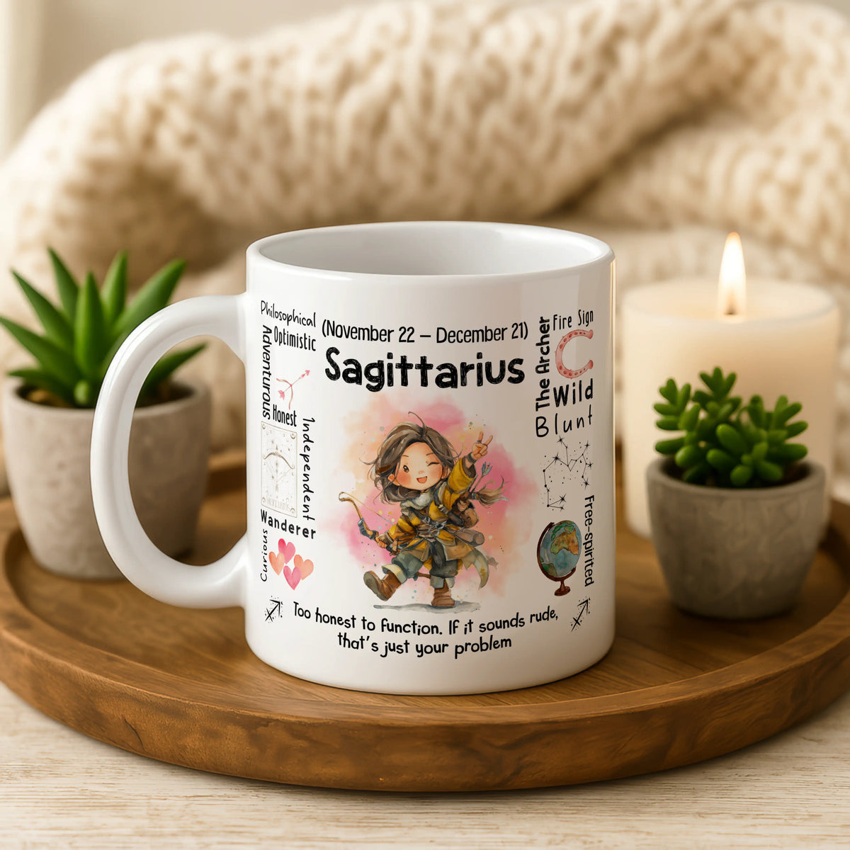Sagittarius Zodiac Mug - Image 6 | CreadGift