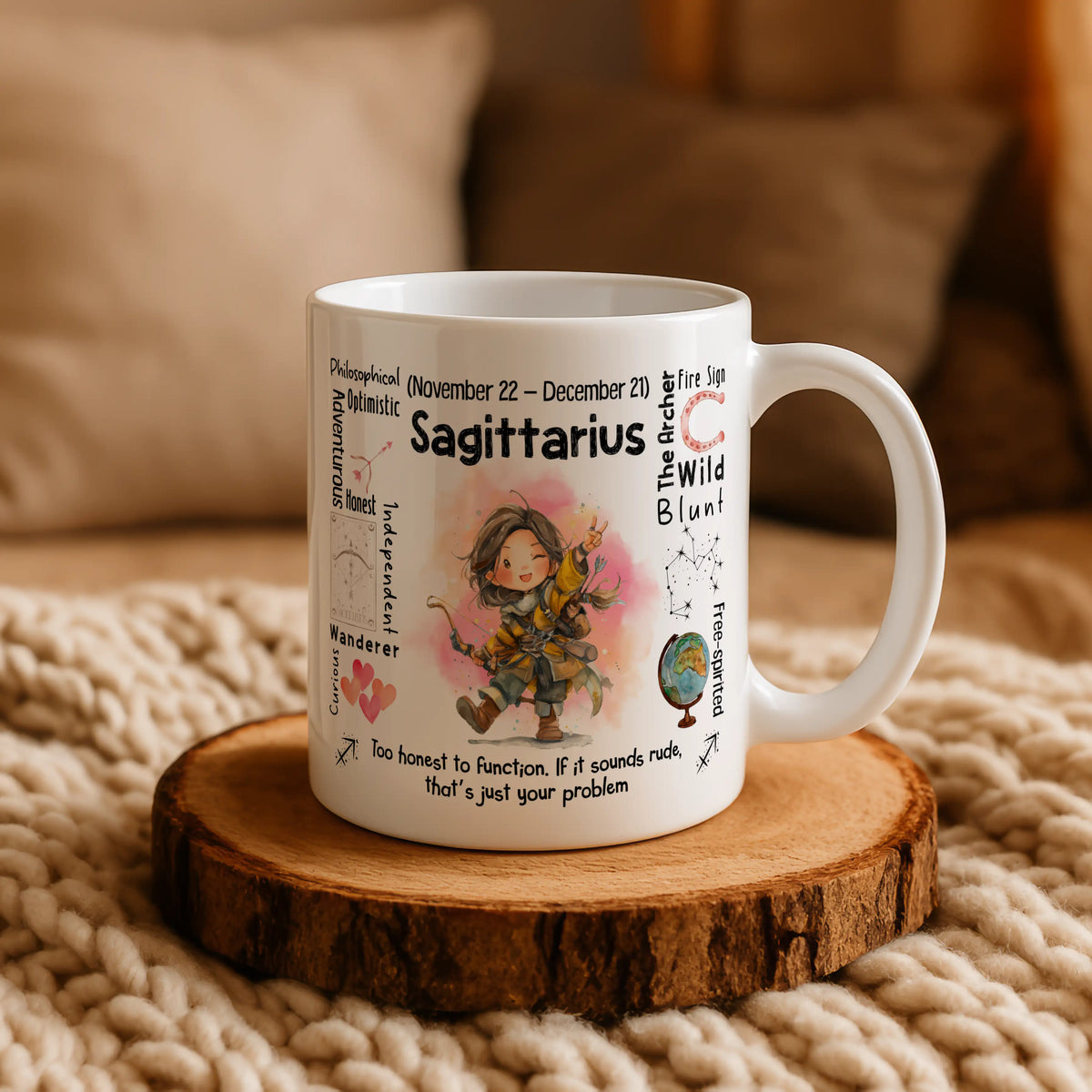 Sagittarius Zodiac Mug - Image 7 | CreadGift