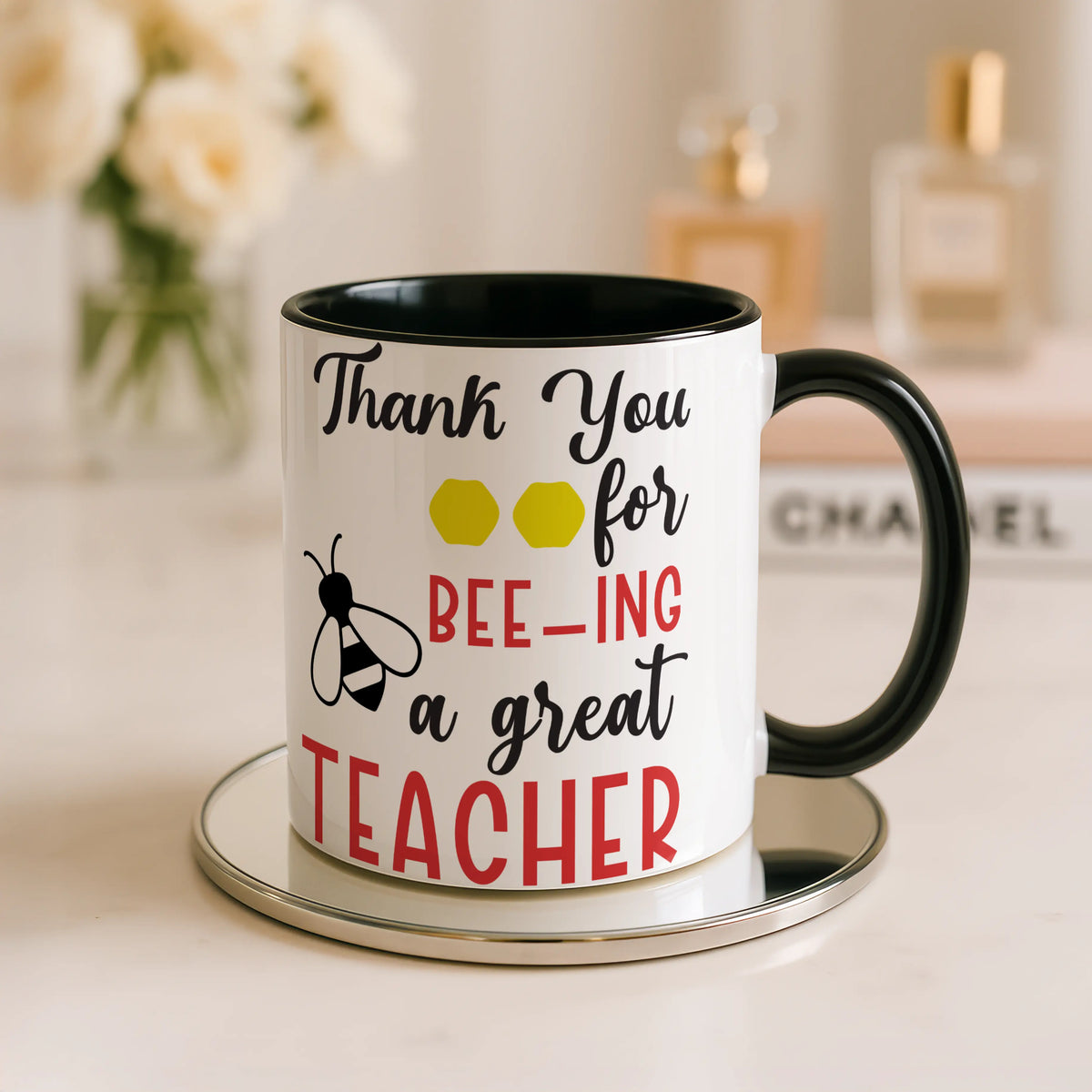 Thank You Bee-ing Great Teacher Mug - Image 3 | CreadGift